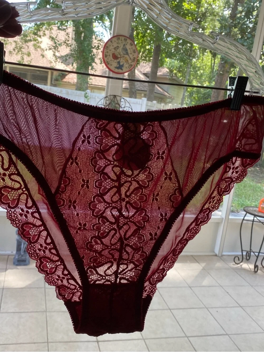 Ashley Stewart VTG Y2K NWT PANTIES Wom PLUS 9 Stretch Lace Hipster Approx 33”W